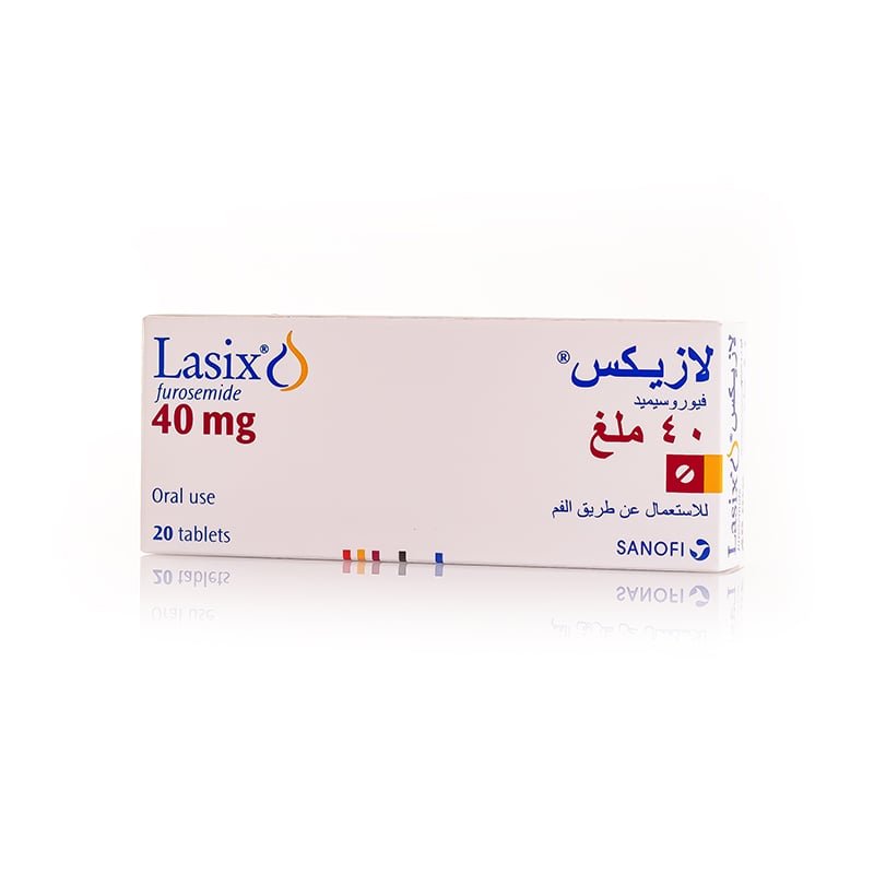 لازيكس 40 مجم 20 قرص