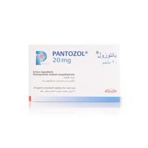بانتوزول 20 مجم 30 قرص