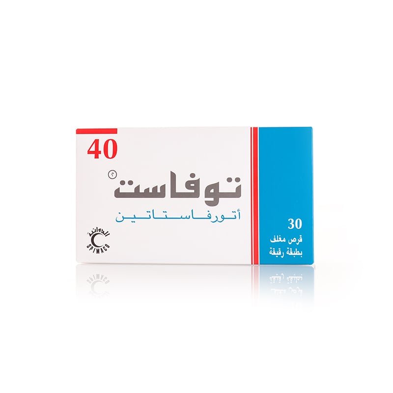توفاست 40 مجم 30 قرص