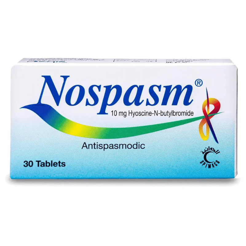 نوسبازم 10 ملجم 30 قرص Nospasm 10 mg 30 tablets
