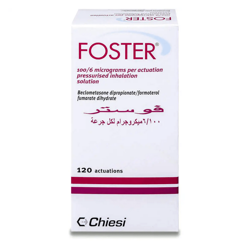 فوستر 100/6 مكجم استنشاق 120 جرعة