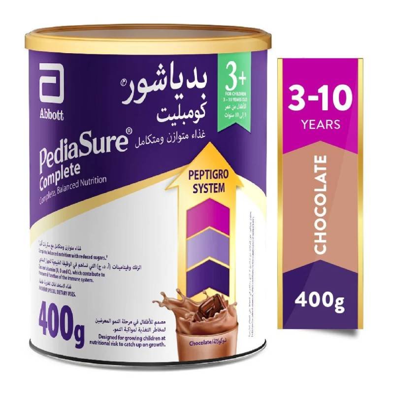 بيدياشور بالحليب والشوكولاتة 3+ 400 جم