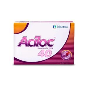 اسيلوك 40 ملجم 28 كبسوله