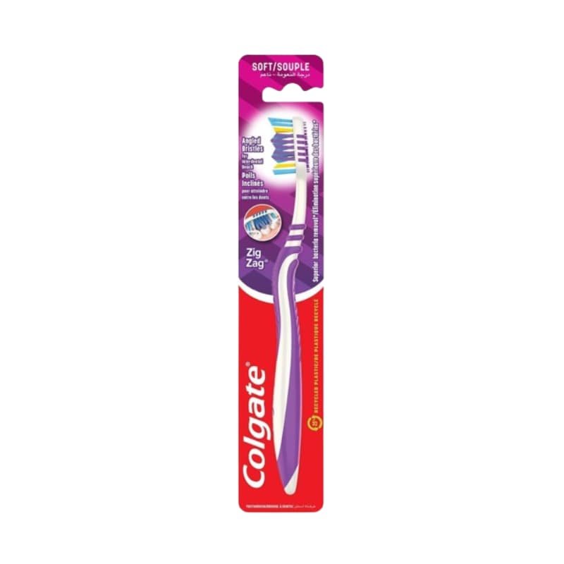 كولجيت فرشاة أسنان زجزاج بلس ناعمة
