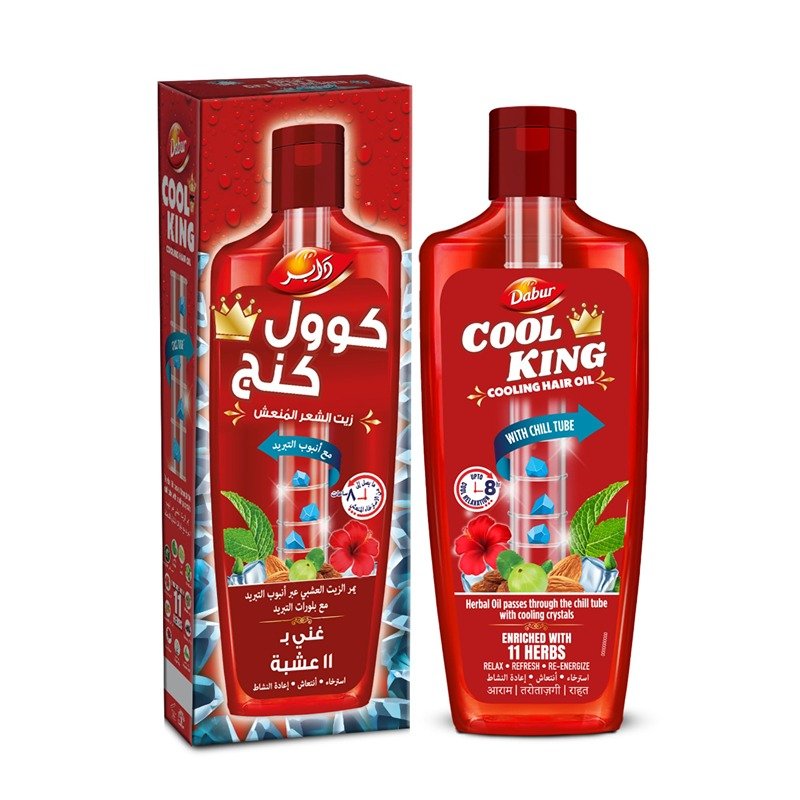 دابر أملا زيت الشعر المنعش كوول كنج 300 مل