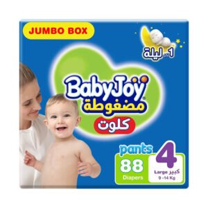 بيبي جوي كلوت مقاس 4 كبير 88 حفاضة 11-18 كجم