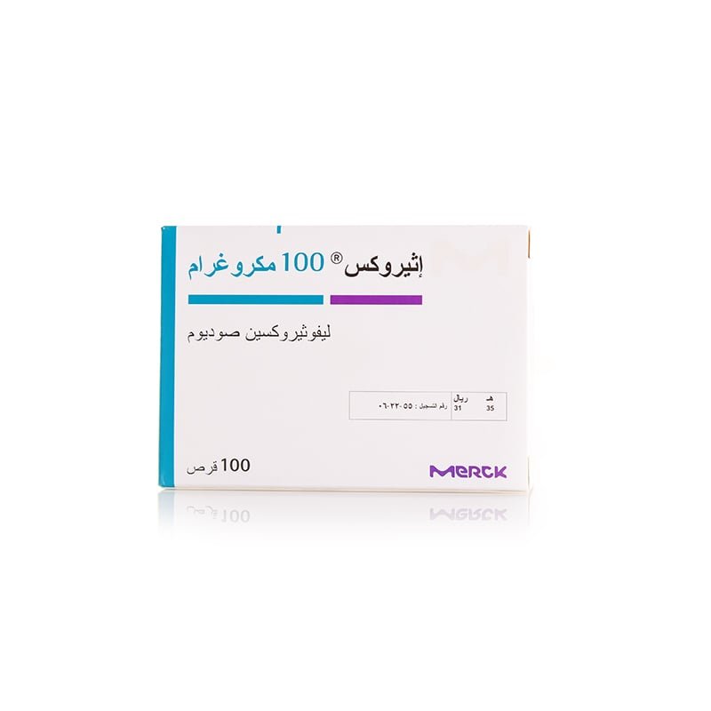 اثيروكس 100 مكجم 100 قرص