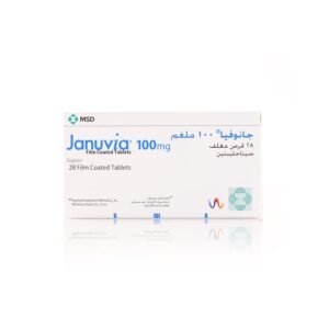 جانوفيا 100 ملغم، علاج السكري من النوع الثاني - 28 قرص