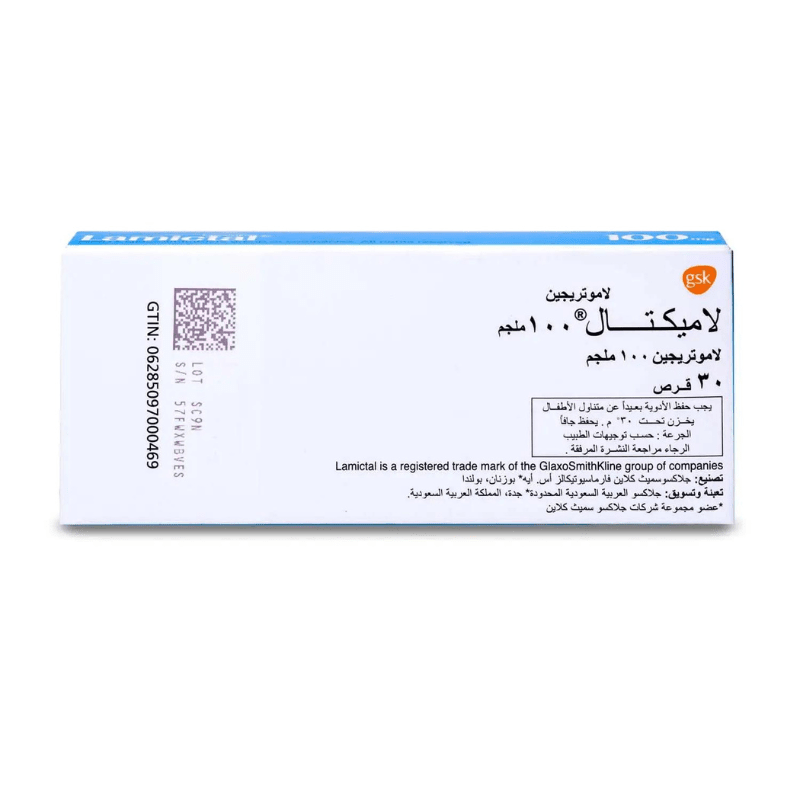 لاميكتال 100 مجم 30 قرص