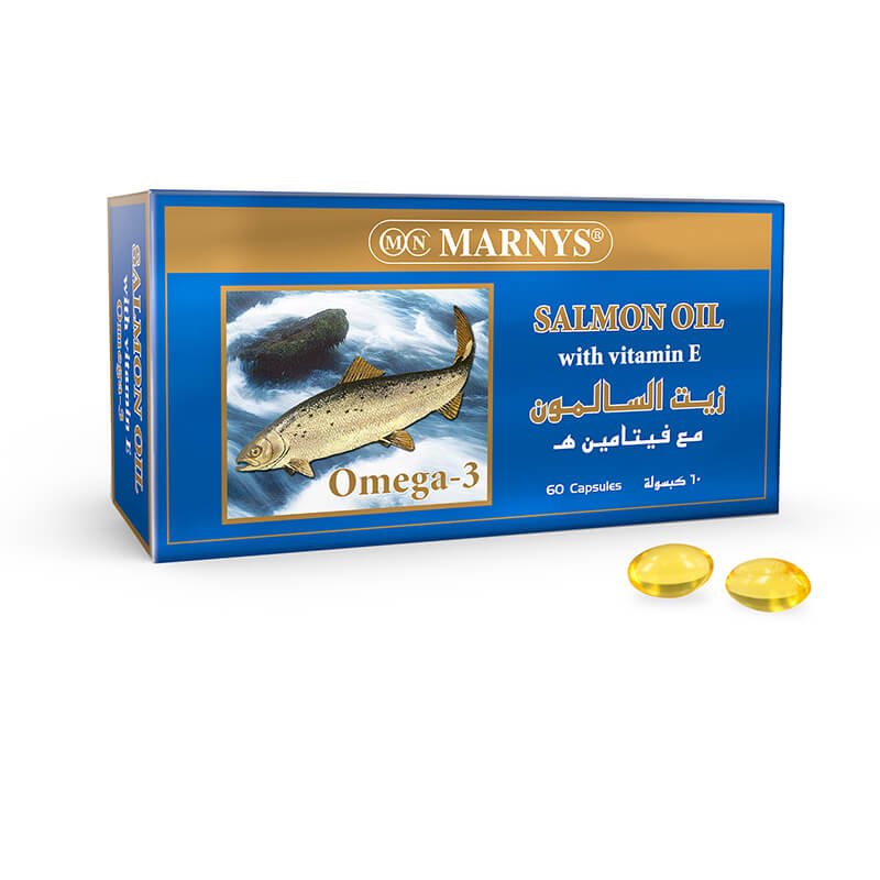 مارنيز زيت السالمون أوميجا 3 (60 كبسولة)