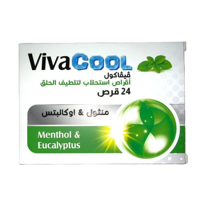فيفاكول نعناع + أوكالبتوس ٢٤ قرص