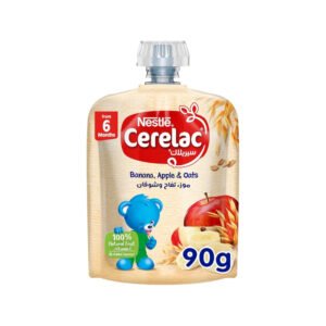 مهروس سيريلاك موز، تفاح وشوفان 90 جم