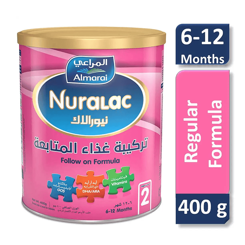 نيورالاك حليب أطفال رقم (2) 400 جم