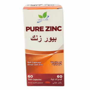 بيور زنك 30 ملجم 60 كبسولة