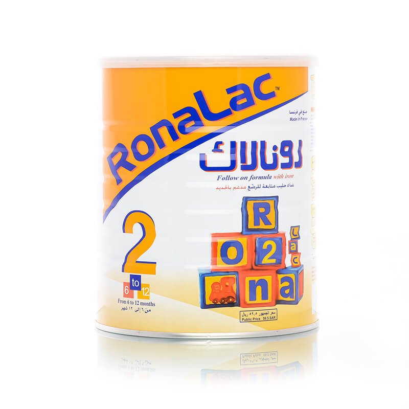 رونالاك حليب أطفال رقم (2) 400 جم