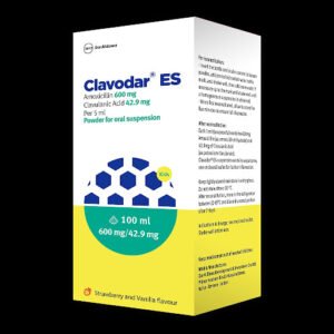 كلافودار اي اس شراب 600 مجم 100 مل Klavodar ES 600 MG 100 ml
