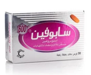 سابوفين 600 ملغم 30 قرص Sapofen 600 mg 30 Tab.