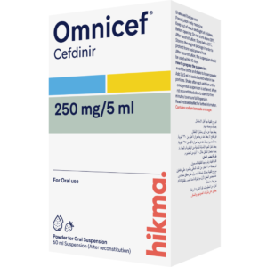 اومنيسف 250 مجم معلق 60 مل Omnicef 250 mg 60 ml