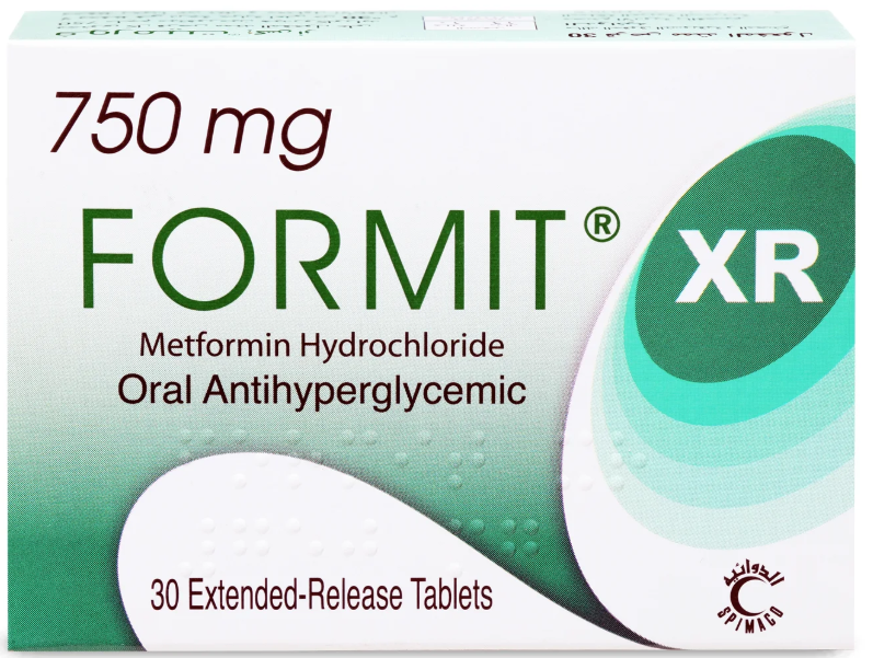 Formit XR 750 mg 30 Tablets فورميت اكس أر 750 مجم 30 قرص