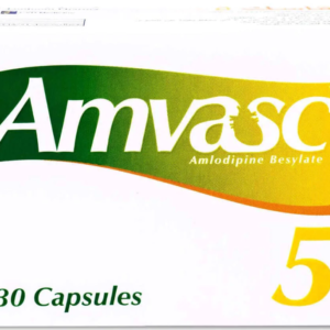 Amvasc 5 mg 30 Capsules امفاسك 5 مجم 30 كبسولة