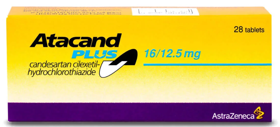 Atacand Plus 16 / 12.5 mg 28 Tablets اتاكاند بلس 16/12.5 مجم 28 قرص