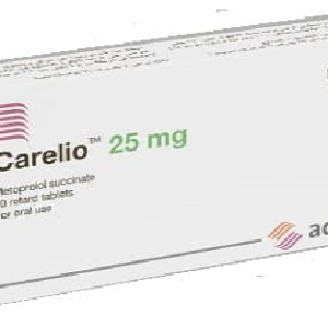 Carelio 25 mg 30 Tablets كاريليو 25 مجم 30 قرص