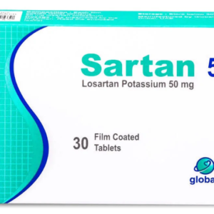 Sartan 50 mg 30 Tablets سارتان 50مجم 30 قرص