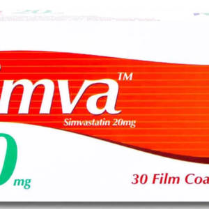 Simva 20 mg 30 Tablets سيمفا 20 مجم 30 قرص