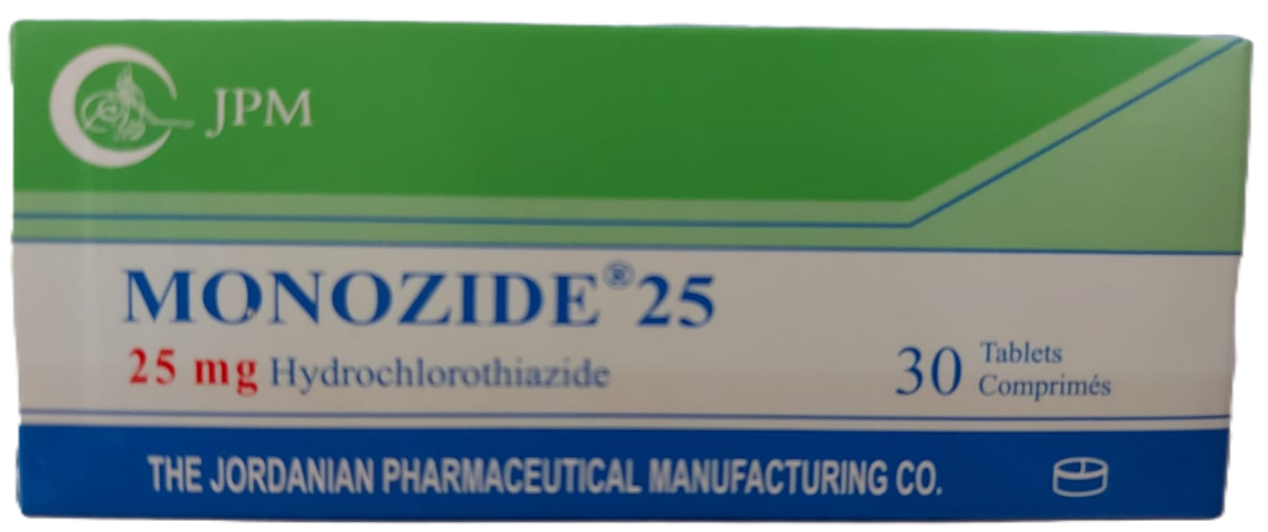 Monozide 25 mg 30 Tablets مونوزايد 25 مجم 30 قرص