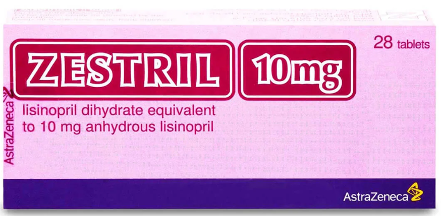 Zestril 10 mg 28 Tablets زستريل 10 مجم 28 قرص