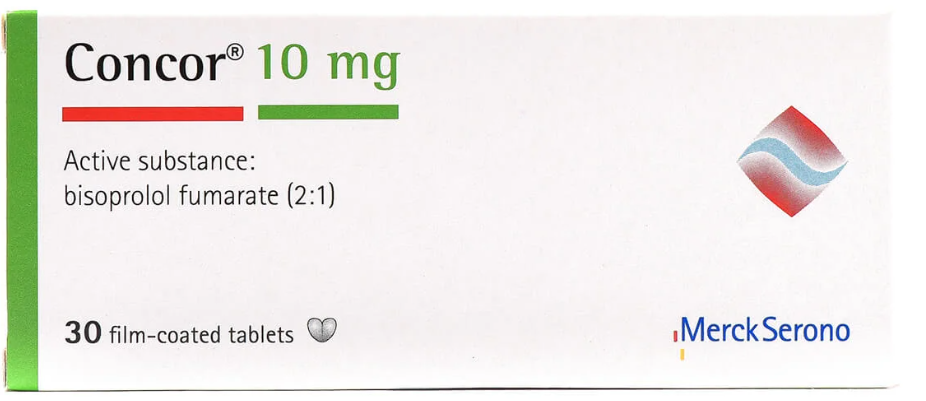 Concor 10 mg 30 Tablets كونكور 10 مجم 30 قرص