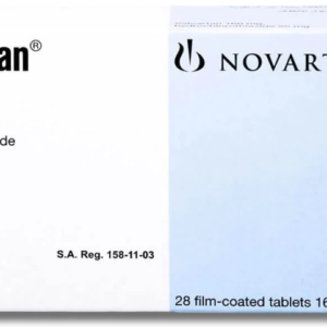 Co‑Diovan 160 mg/25 mg  28 film‑coated Tablets كو ديوفان 160/25 مجم 28 قرص