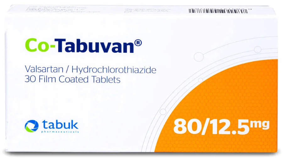 Co‑Tabuvan 80 mg/12.5 mg 30 Tablets