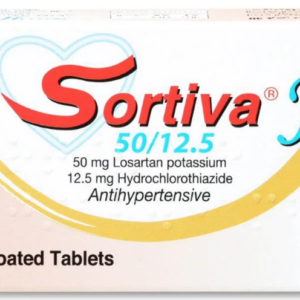 Sortiva H 50 mg / 12.5 mg 30 Tablets سورتيفا - اتش 50/12.5 مجم 30 قرص