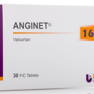 Anginet 160 Mg 30 Tablets انجينت 160 مجم 30 قرص