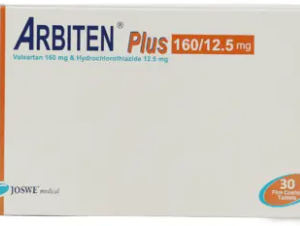 Arbiten Plus 160/12.5 30 Tablets أربيتن بلس 12.5/160 30 قرص
