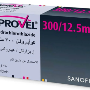 Co‑Aprovel 300 mg / 12.5 mg 28 Tablets  كو ابروفيل 300/12.5 مجم 28 قرص