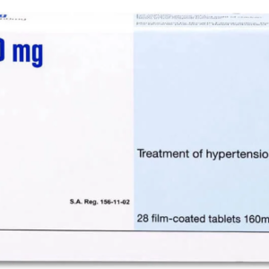 Diovan 160 mg 28 film‑coated Tablets  ديوفان 160 مجم 28 قرص