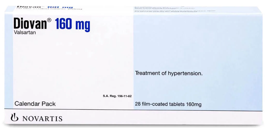 Diovan 160 mg 28 film‑coated Tablets ديوفان 160 مجم 28 قرص