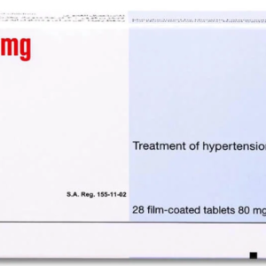 Diovan 80 mg 28 film‑coated Tablets  ديوفان 80 مجم 28 قرص