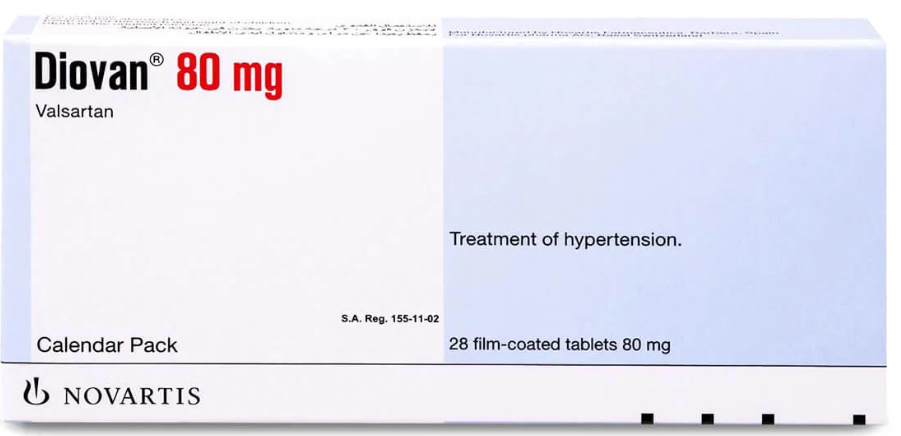 Diovan 80 mg 28 film‑coated Tablets ديوفان 80 مجم 28 قرص