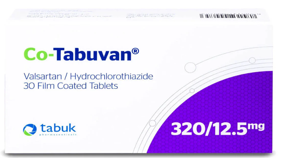 Co‑Tabuvan 320 mg/12.5 mg 30 Tablets كو تابوفان 320/12.5 مجم 30 قرص