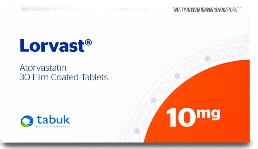 Lorvast 10 mg 30 Tablets لورفاست 10 مجم 30 قرص