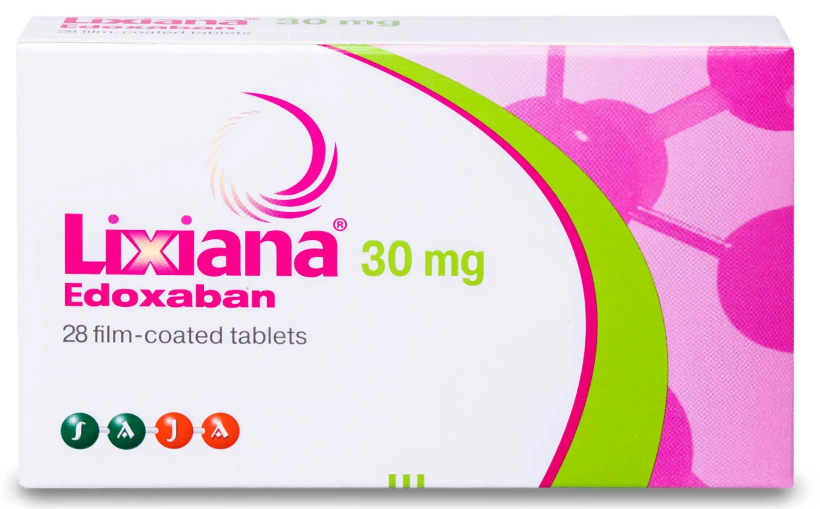 Lixiana 30 mg 28 Tablets ليكسيانا 30 ملجم 28 قرص