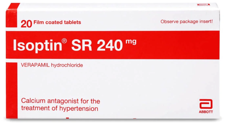 Isoptin 240 mg 20 Tablets ايزوبتن 240 مجم 20 قرص
