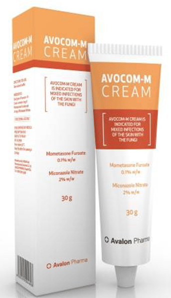 Avocom M Cream 30 gm افوكوم ام 30 جم
