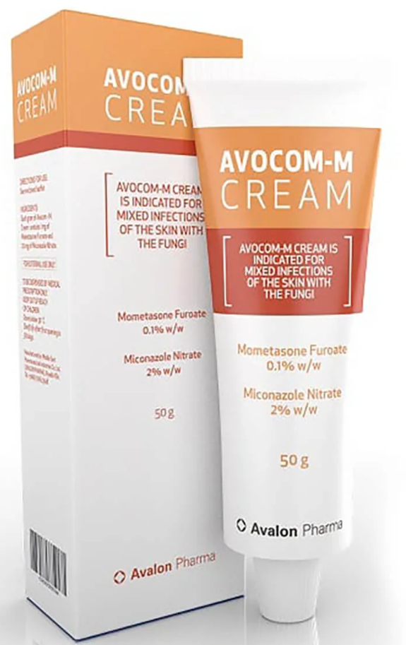 Avocom M Cream 50 gm أفوكوم م كريم 50 جم